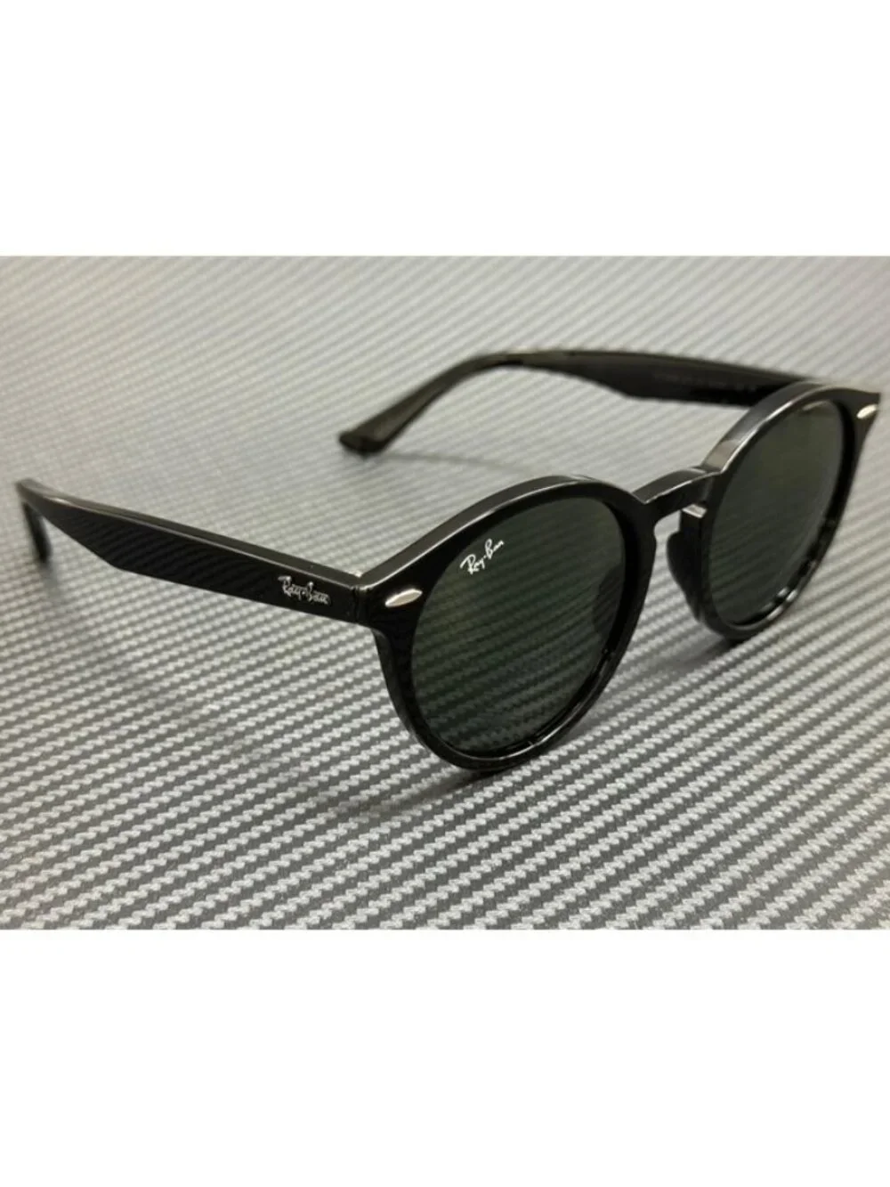 New Ray-Ban Men Black Sunglasses 51-21-150